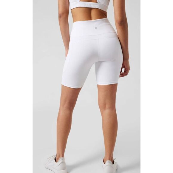 ATHLETA Ultimate Stash 7' Short in White Size XS - Picture 2 of 5